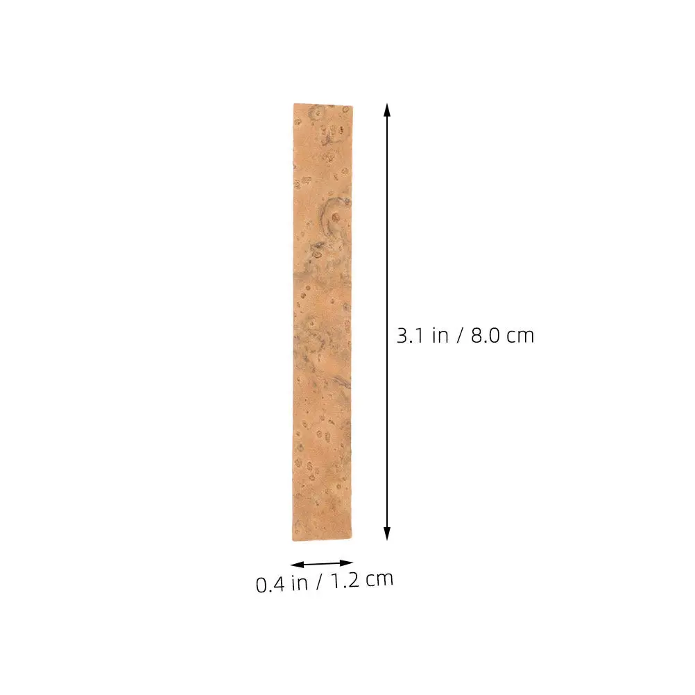 8Pcs Clarinet Neck Cork Soft Replacement Pads Precise Fit Airtight Seal for Clarinet Maintenance Repair Accessories