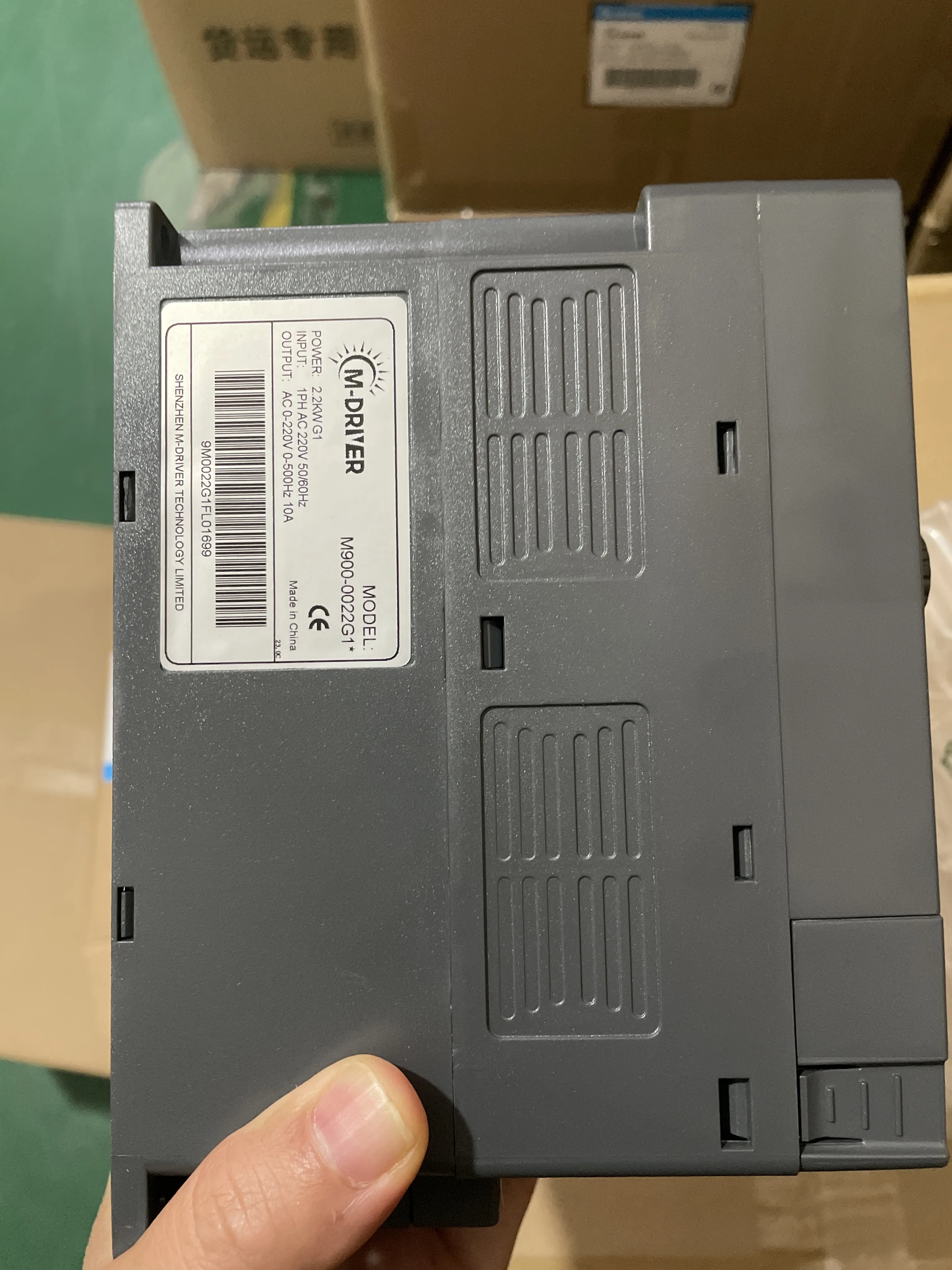 Einphasiger 220-V-VFD-Antrieb, 1 PS, 2 PS, 3 PS, variabler Frequenzumrichter, 0,75 kW, 1,5 kW, 2,2 kW