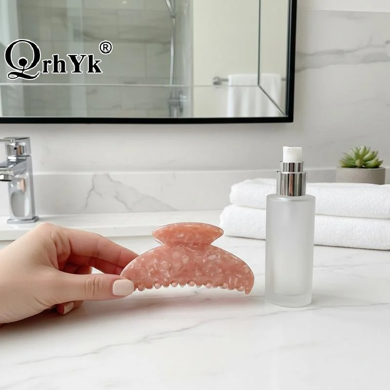 

Large Cute French Shark Clip Hair Clip Girls Female Hair Accessories Korean Style Headwear Acetate Hair Clip Plastic Hair Claw