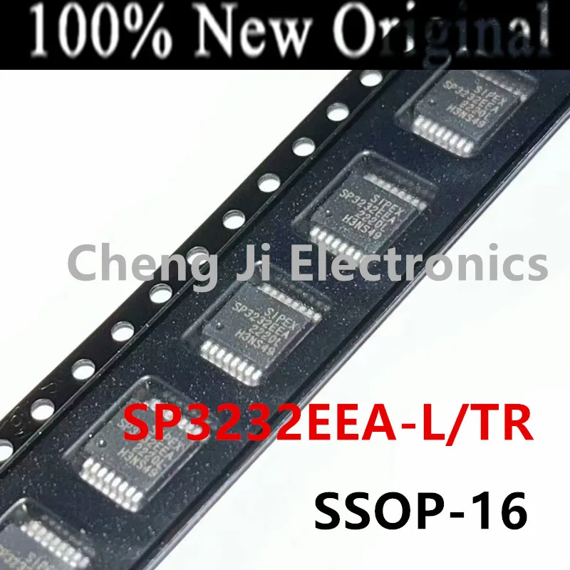 10PCS/Lot   SP3232EEA   SP3232EEA-L/TR   SSOP-16   New original RS-232 Driver/Receiver