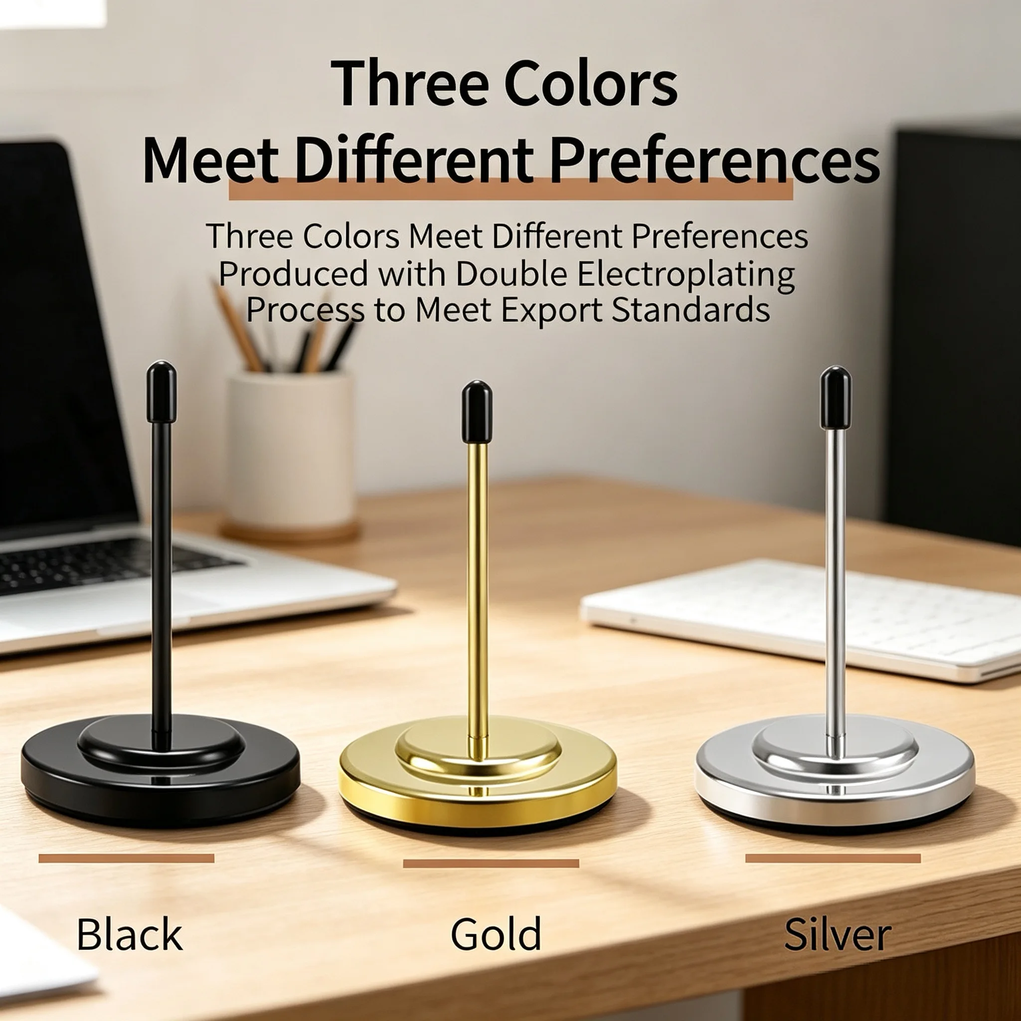 5 Pieces Stainless Steel Receipt Holder Ticket Spike Desk Note Memo Organizer Restaurant Kitchen Bill Order Check Spindle