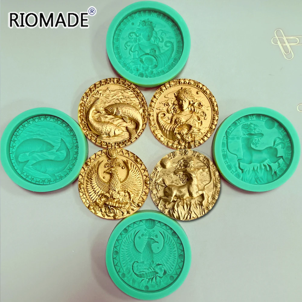 12 Constellations Creative Style Baking Mold Chocolate Sugarcane Gypsum Epoxy Resin Drip Glue Hand Diy Silicone Mould