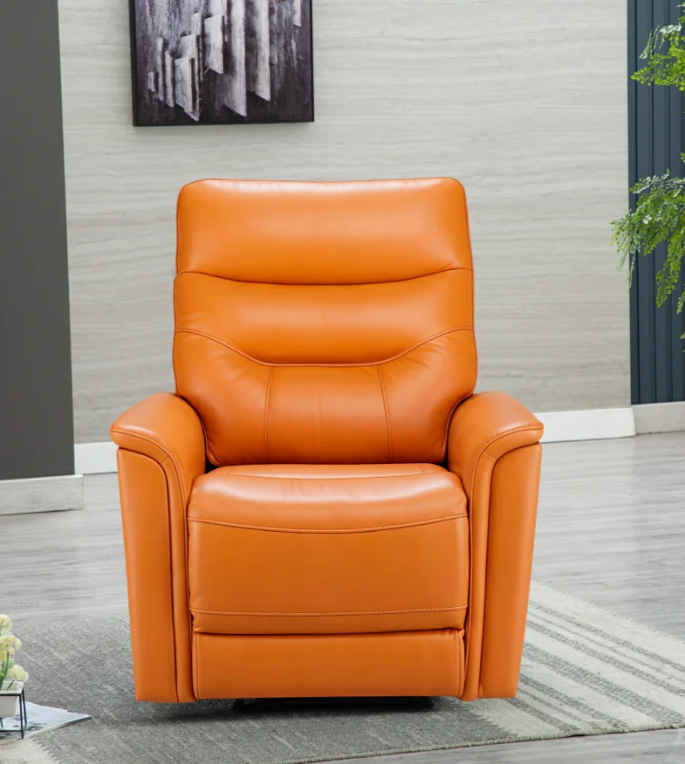 #@2025 First-Class High Quality Rotating Single Sofa Multifunctional Lazy Space Saving Recliner Synthetic Leather Leisure Chair