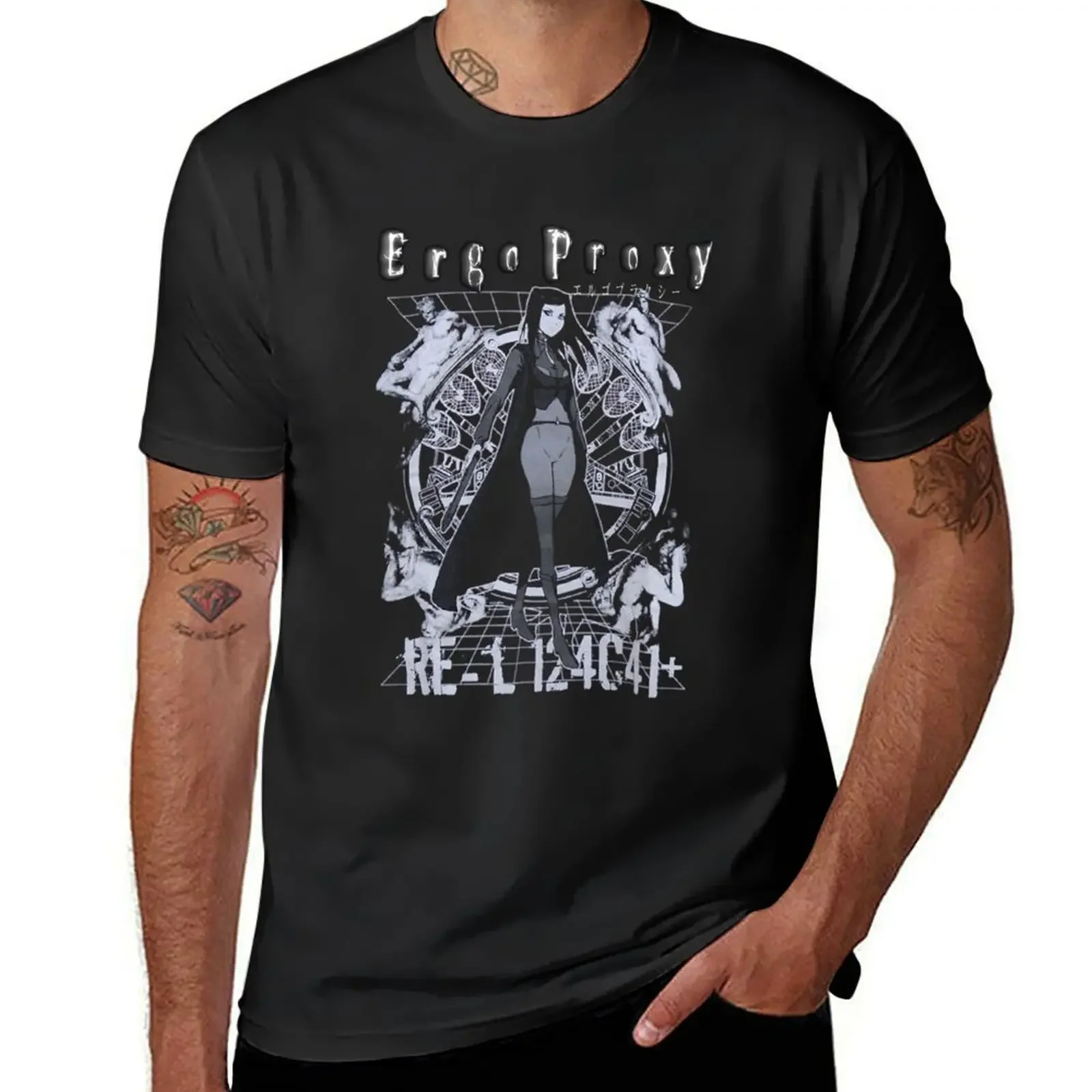 Ergo Proxy Ergo Proxy Ergo Proxy T-Shirt aesthetic clothes oversizeds Men's t-shirt