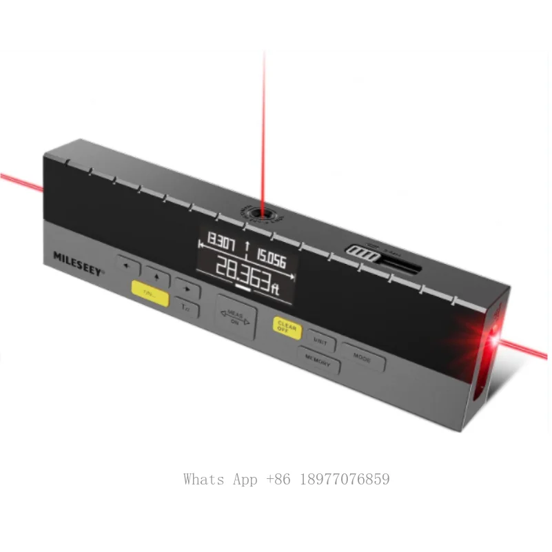 Bilateral Laser Measurement Tool DP20 Laser Measure With Middle Laser Mark Beam