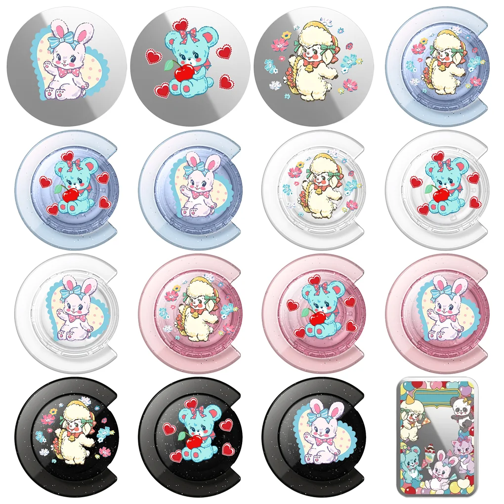 

604177 Magnetic Phone Folding Stand for IPhone Holder Mount Support for Galaxy S Card Holder