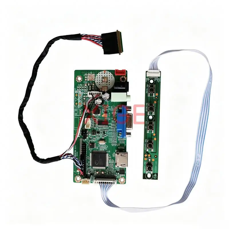 Placa de control compatible con LTN156AT20 LTN156AT15 LTN156AT17 LTN156AT19, pantalla de portátil 1366*768, kit DIY de 40 pines LVDS VGA HDMI 1366x768