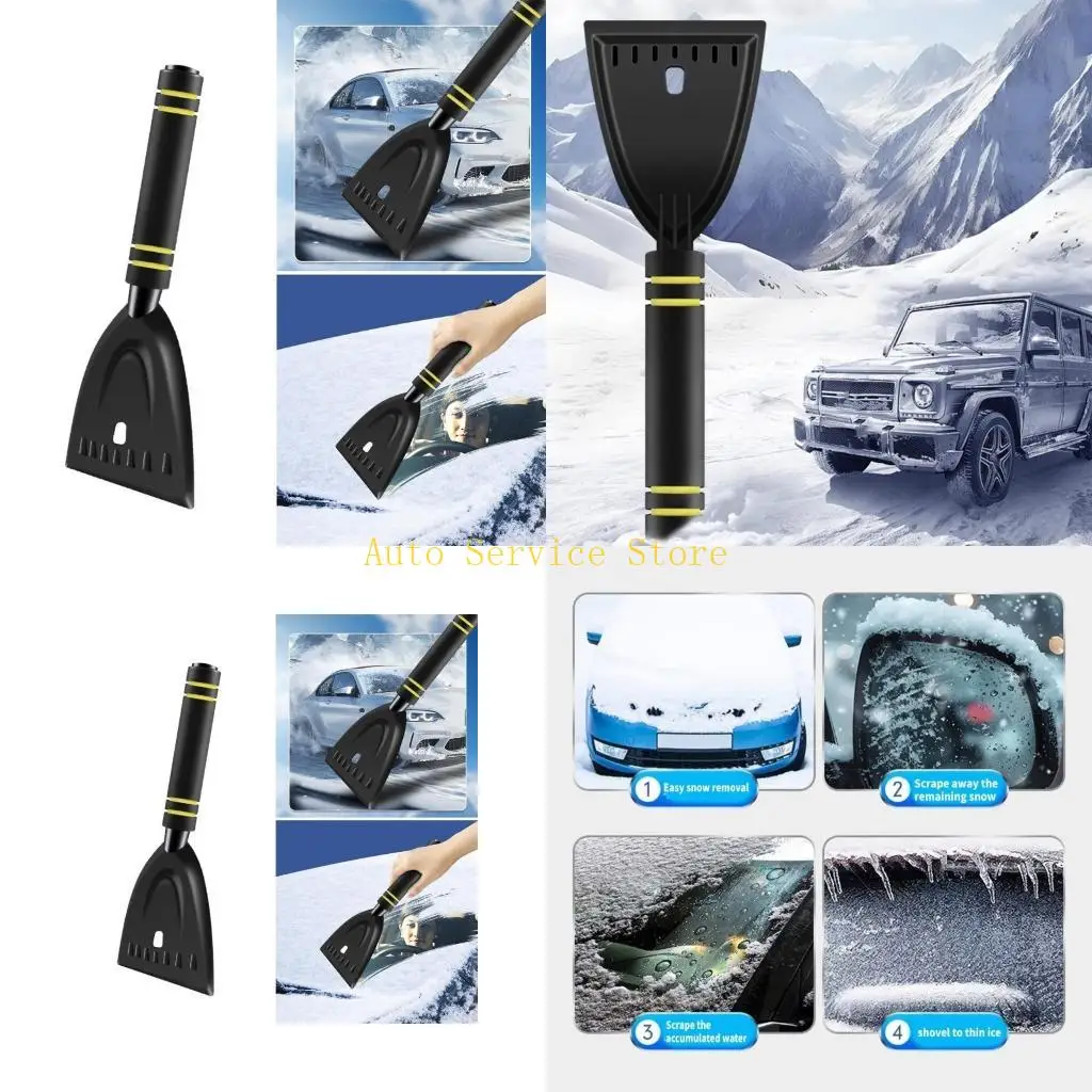 

462A Льдодробилка для ветрового стекла автомобиля, инструмент для удаления инея с окон, скребок для льда, универсальный скребок