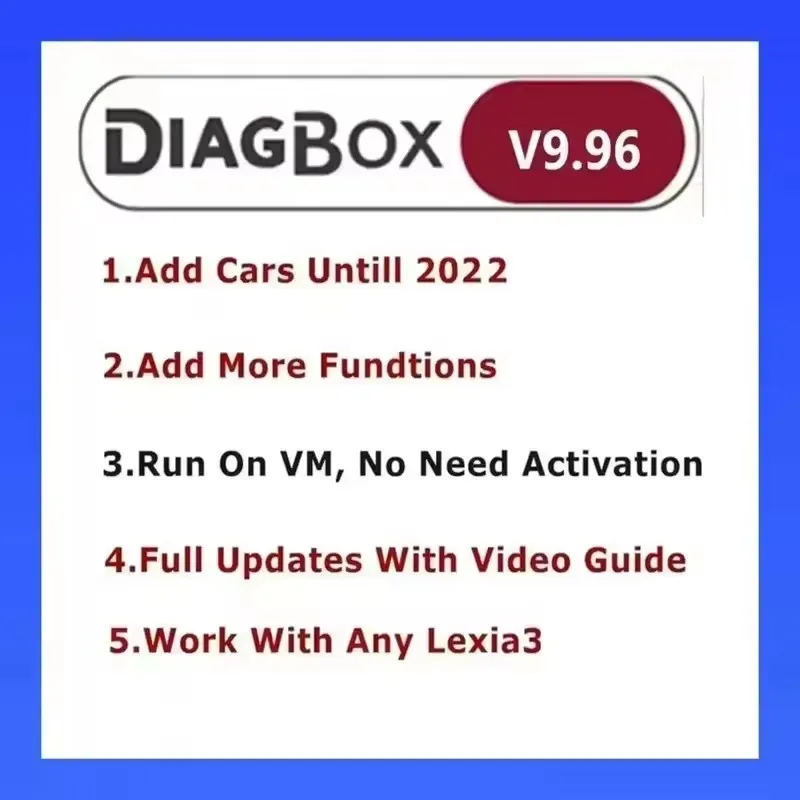 

2026 HOT V9.96 9.91 8.55 9.68 Diagbox Multilingual Fully Functional Car Diagnostic Software for Peugeot Citroen