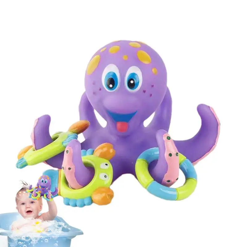 

Octopus Bath Toy Sea Animal Octopus Toy Summer Pool Interactive Beach Swimming Play Water Games Marine Animal Bathing Toy