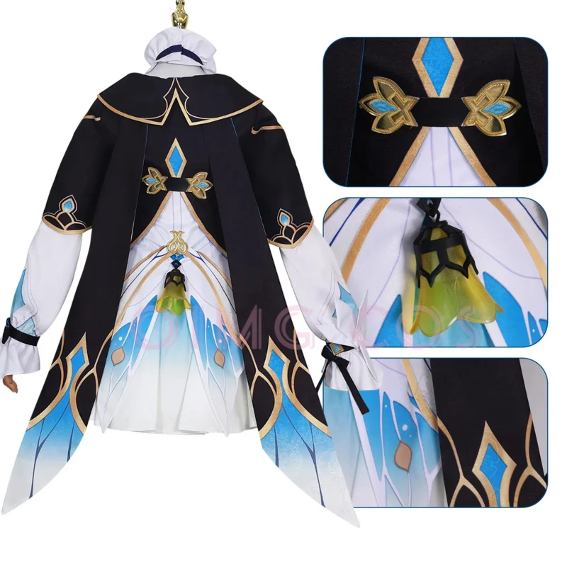 Firefly cosplay traje honkai estrela ferroviário carnaval uniforme peruca anime trajes de halloween masculino jogo personagem roupas