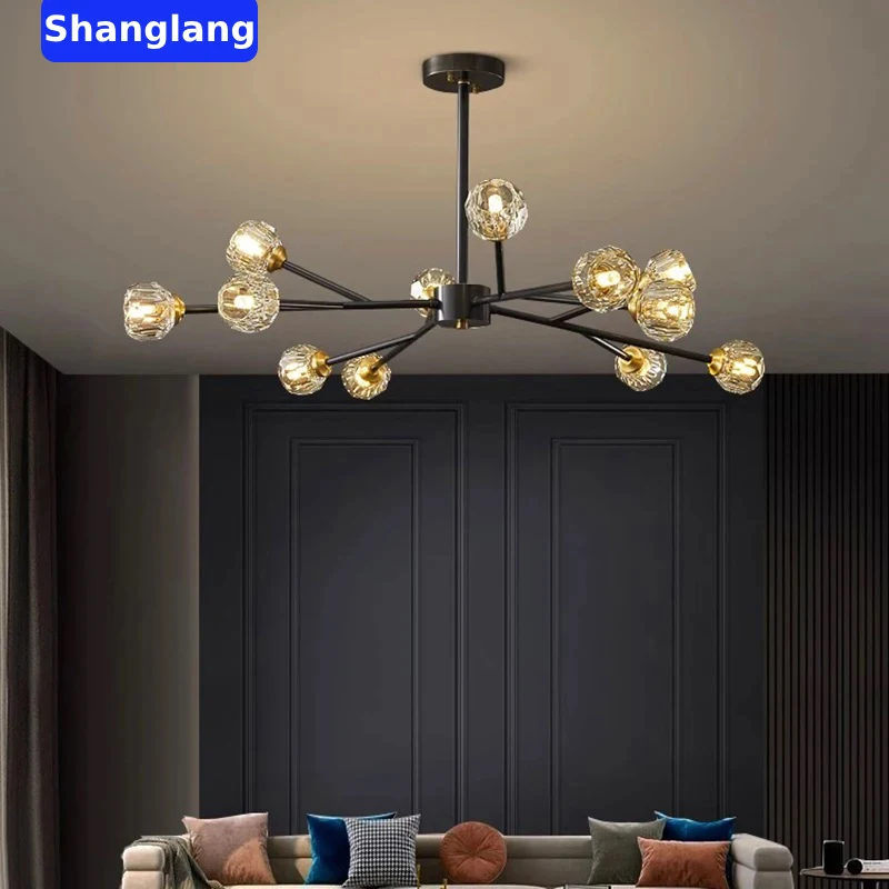 Morden Nordic Home Decoration Chandeliers Living Room Pendant Lights Indoor Lighting Dining Room Led Lights Hanging Lamp