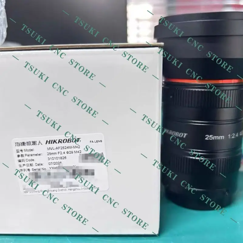 Line Scan 4k Camera 25mm Lens MVL-AF2524M-M42 Quick Shipping Brand New