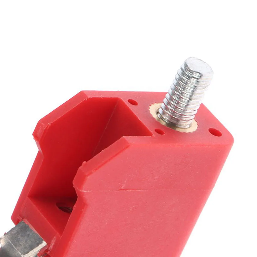 Black Red Circuit Breaker Lock Circuit Breaker Locking Device Humanized Button Design For Household Distribution