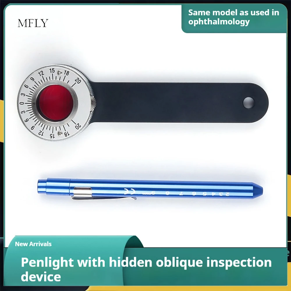 

Optical Phoria Tester Ophthalmic Recessive Strabismus Testing Tools Prism Diopters Hetemphoria Risley Maddox Measure