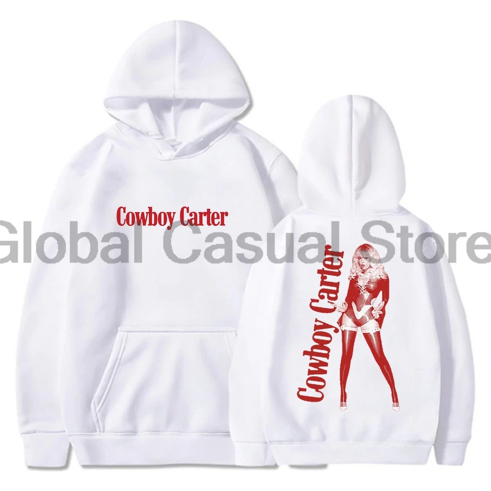 Beyonce Cowboy Carter Album Hoodie 2024 New Logo Long Sleeve Streetwear Men Women Hooded Sweatshirt Fashion Clothes