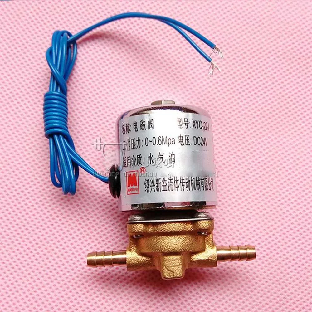 

2 PC Dental chair solenoid valve DC24V clean rinse sputum water flush valve solenoid for Teeth whitening