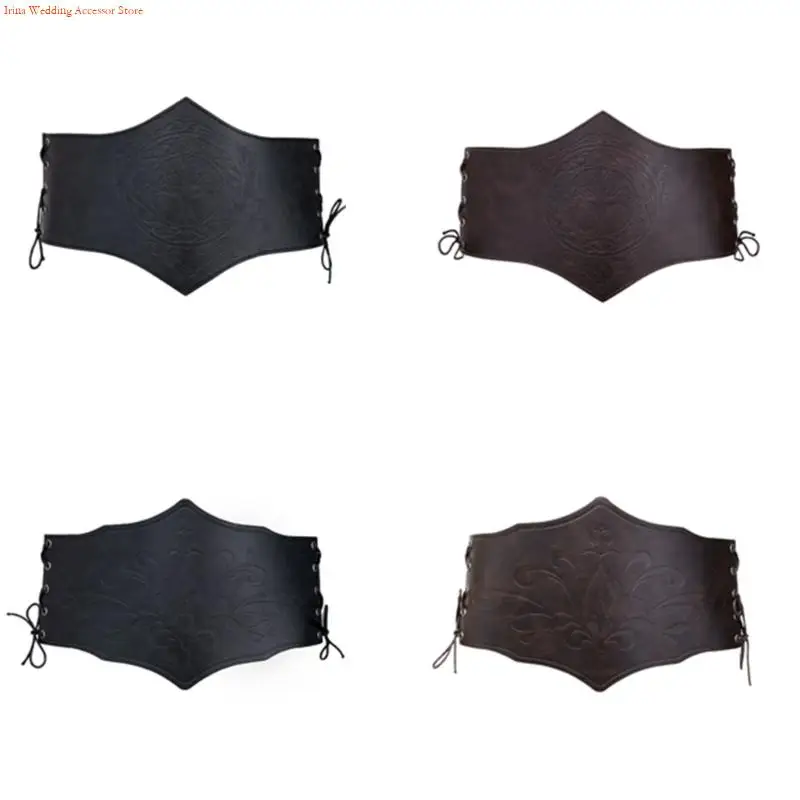 

G92D Регулируемый пояс-корсет из искусственной кожи, поясной ремень для повседневного ношения и социального мероприятия, для для