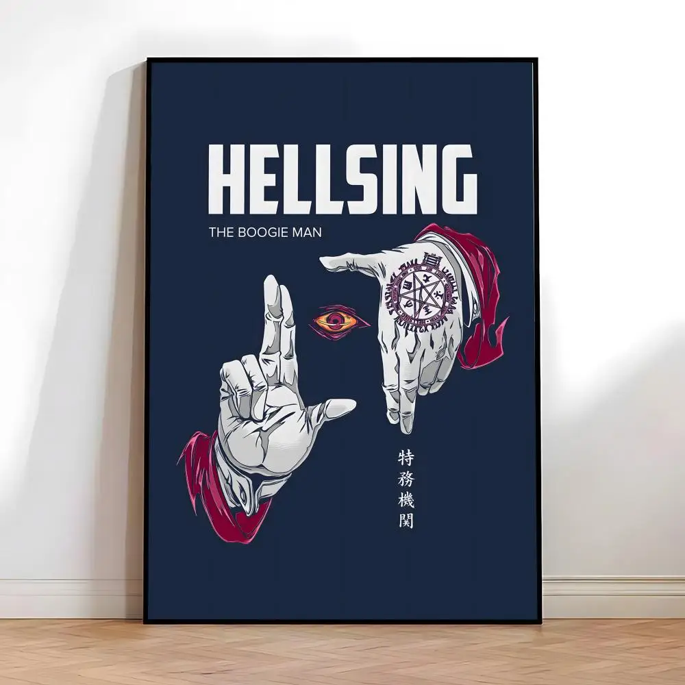 H-Hellsing Poster Hochwertige Vintage-Drucke und Poster für Zuhause, Bar, Café, ästhetische Wandkunst. – Detail 20