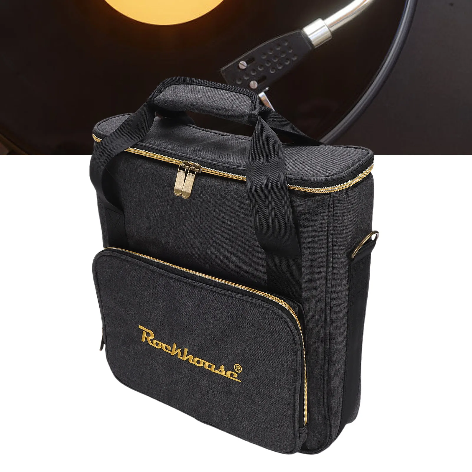 Record Bag Record Carrying Bag Record Carrying Bag Holds Up to 10 Records Portable Record Storage Bag for 7in 10in 12in Records