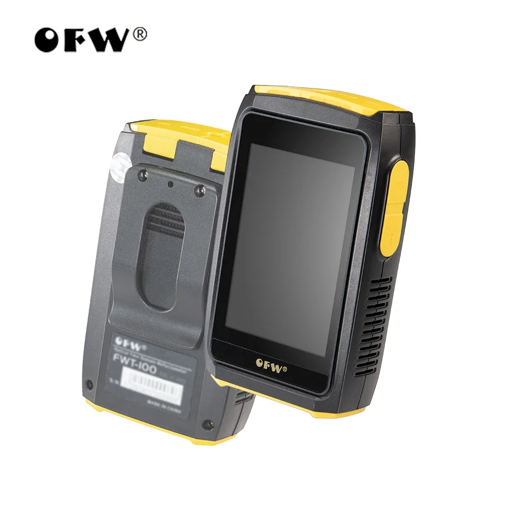 OFW MINi OTDR Active Fiber Live Test 1550nm 20dB Fiber Optic Reflectometer Touch Screen VFL OLS OPM FWT-100