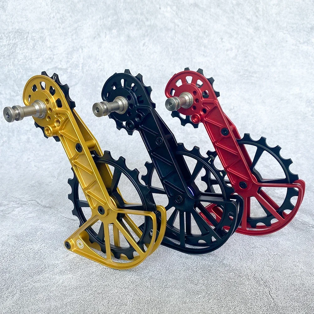 Kolossos Derailleur Pulley Wheel Oversized Bearing 82g for 105 ULTEGRA R9100 R8000 11s & Sram Red Force ETap AXS 12 Speed