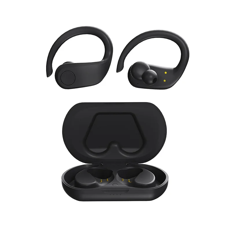 Soleeanre Cuffie wireless Auricolari stereo HiFi Cuffie sportive Suono Vestibilità comoda con supporti microfoni