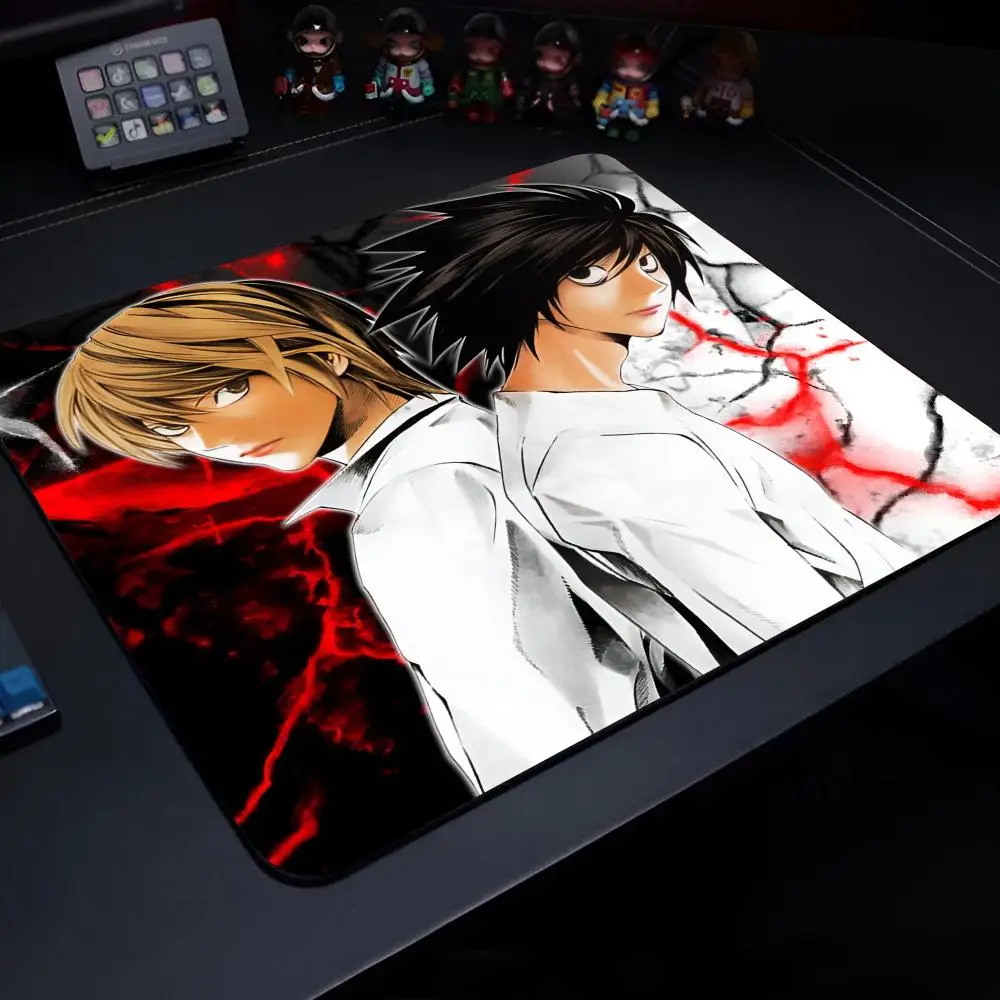 Anime D-DEATH N-NOTE MINISO Mouse Pad Anime Game Mouse Pad High Quality Small Desk Pad Rubber Laptop Desk Pad