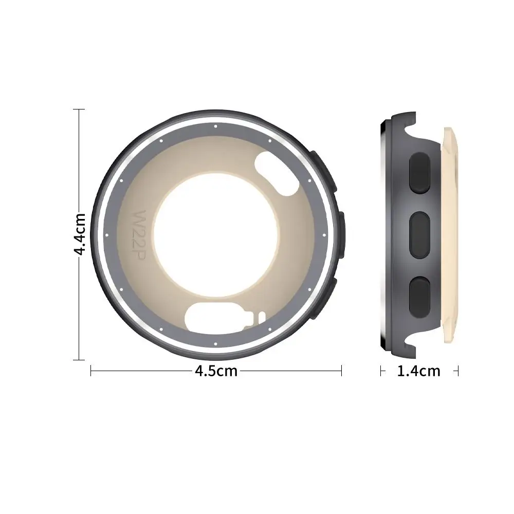 Reemplazo de bisel de reloj de Metal, carcasa protectora a prueba de golpes, Protector de pantalla antiarañazos para Garmin Venu 3S 41MM