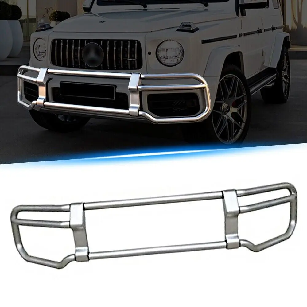 

Fits For Mercedes Benz G Class W464 G63 2019-2023 Front Bumper Grille Guard Bar