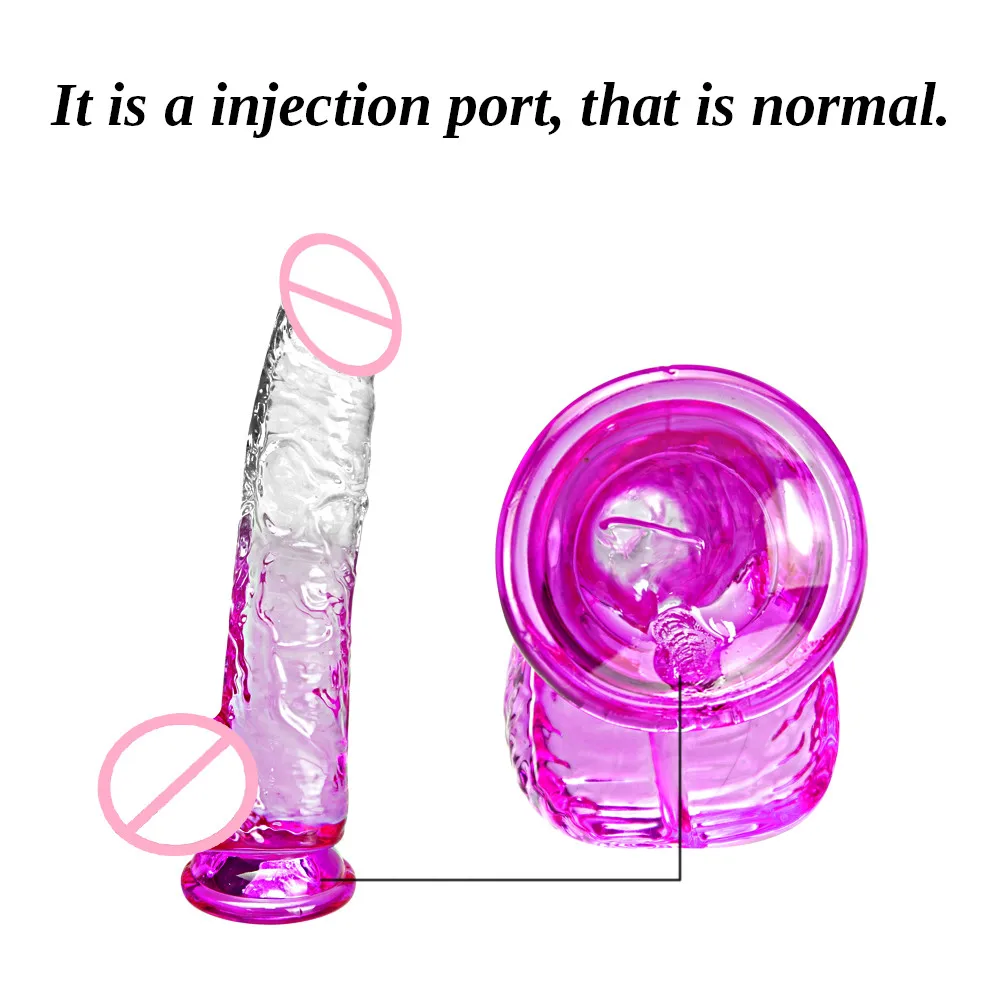 Realistic Dildo for Woman Huge Penis Jelly Dildo with Suction Cup Female Masturbate Cock for Lesbian Artificial Penis Sex Toys