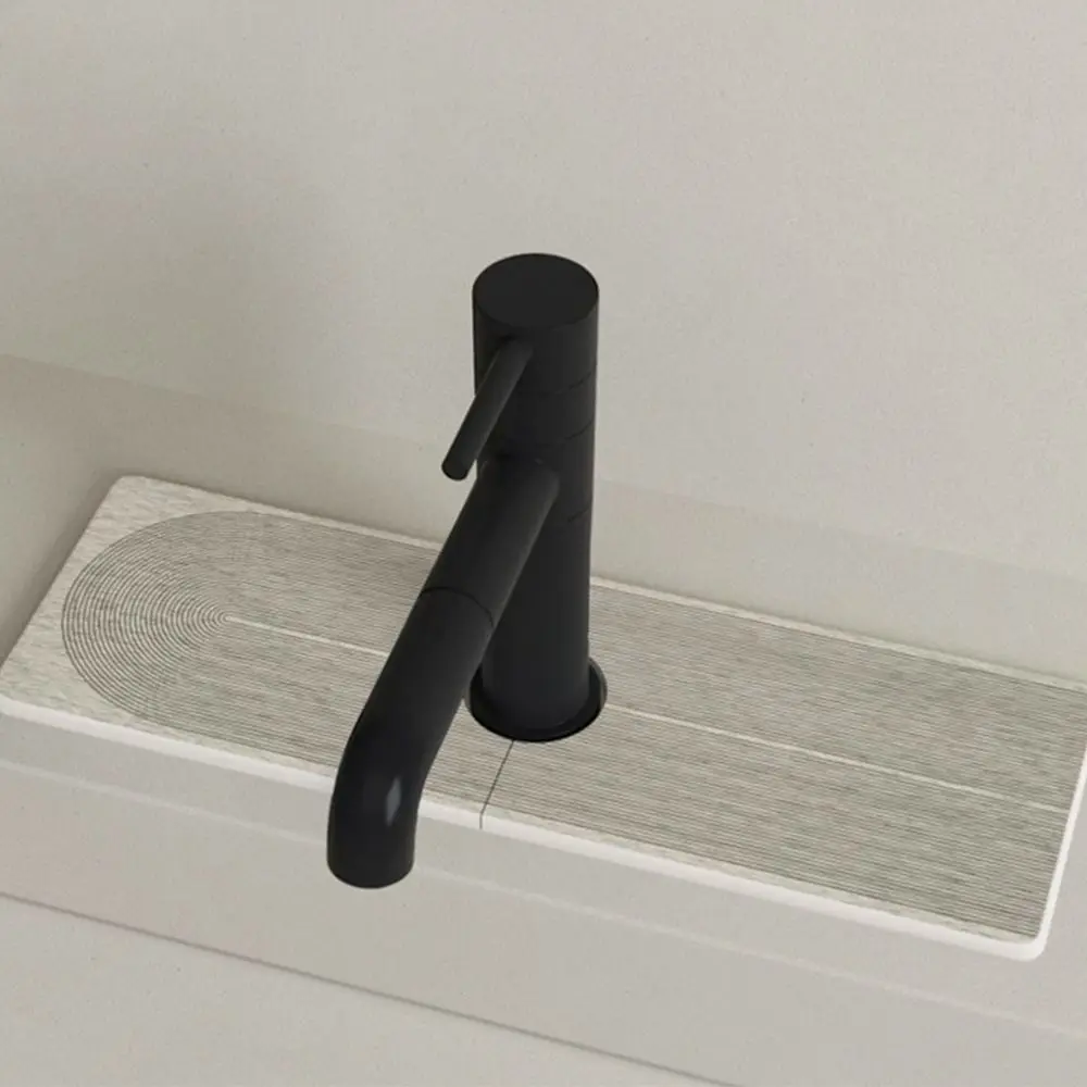 

Countertop Protector Faucet Absorbent Mat Quick Dry Diatom Mud Sink Splash Guard Absorb Water Faucet Absorbent Pad Bathroom