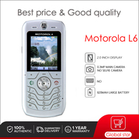 Original Motorola L6 Unlocked Refurbished Mobile Phone GSM 900 / 1800 / 1900 Good Quality With 1 Year Warranty