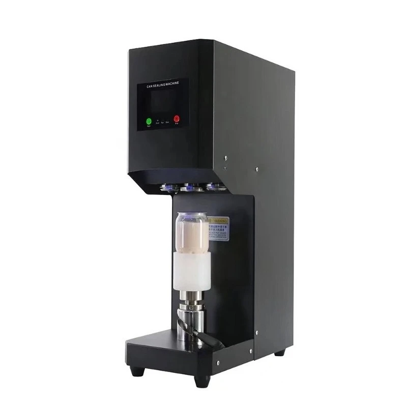 

Can plastic bottle aluminum can sealing machine, semi-automatic commercial takeaway packing machine