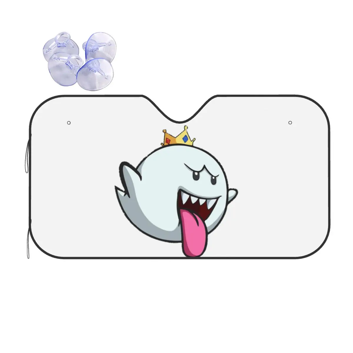 

King Boo солнцезащитный козырек на лобовое стекло автомобиля, переднее лобовое стекло, солнцезащитный козырек, аксессуары, чехлы
