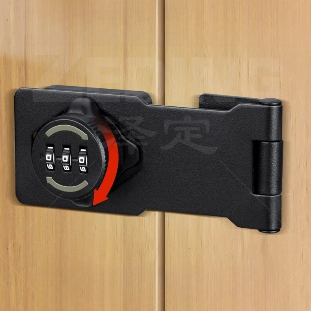 

Non-perforated Combination Lock 90-degree Anti-theft Lock with Screws for Cabinet Door Cabinet Shoe Cabinet Drawer Wardrobe Lock
