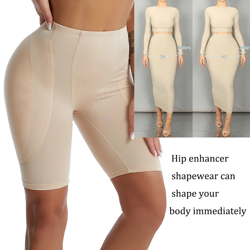 Butt Lifter Shapewear Slipje Vrouwen Butt Pad Ondergoed Body Shaper Heup Enhancer Met Pads Shaper Slipje