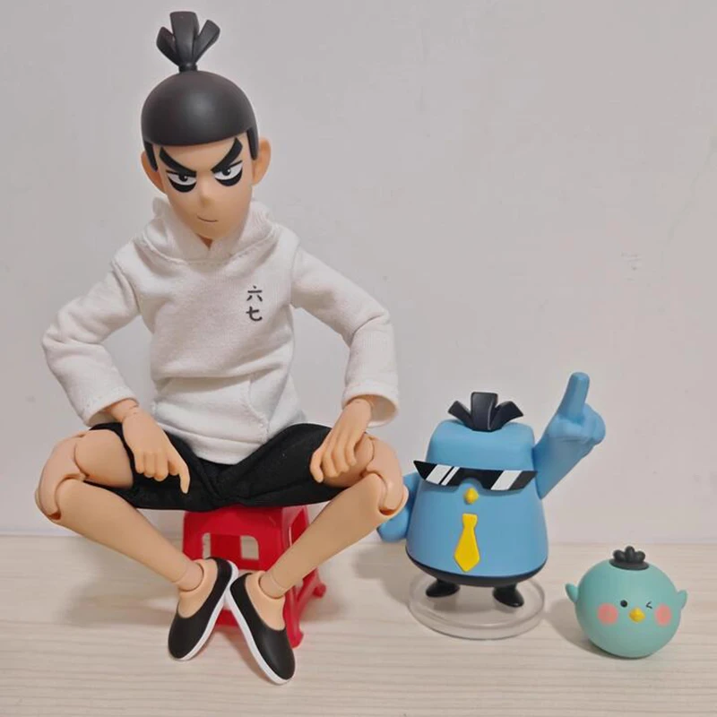 حار غونغ قاتل وو ليوكي هوديي المنقولة دمية 1/8 22 سنتيمتر الرسوم المتحركة شخصية الطرفية عمل الشكل حلية اللعب مهرجان هدية