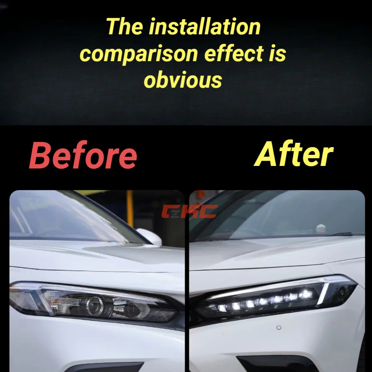 

For 2022 2023 2024 2025 honda civic LED plug and play Replacement Headlamps car Head Light Wholesale of headlights