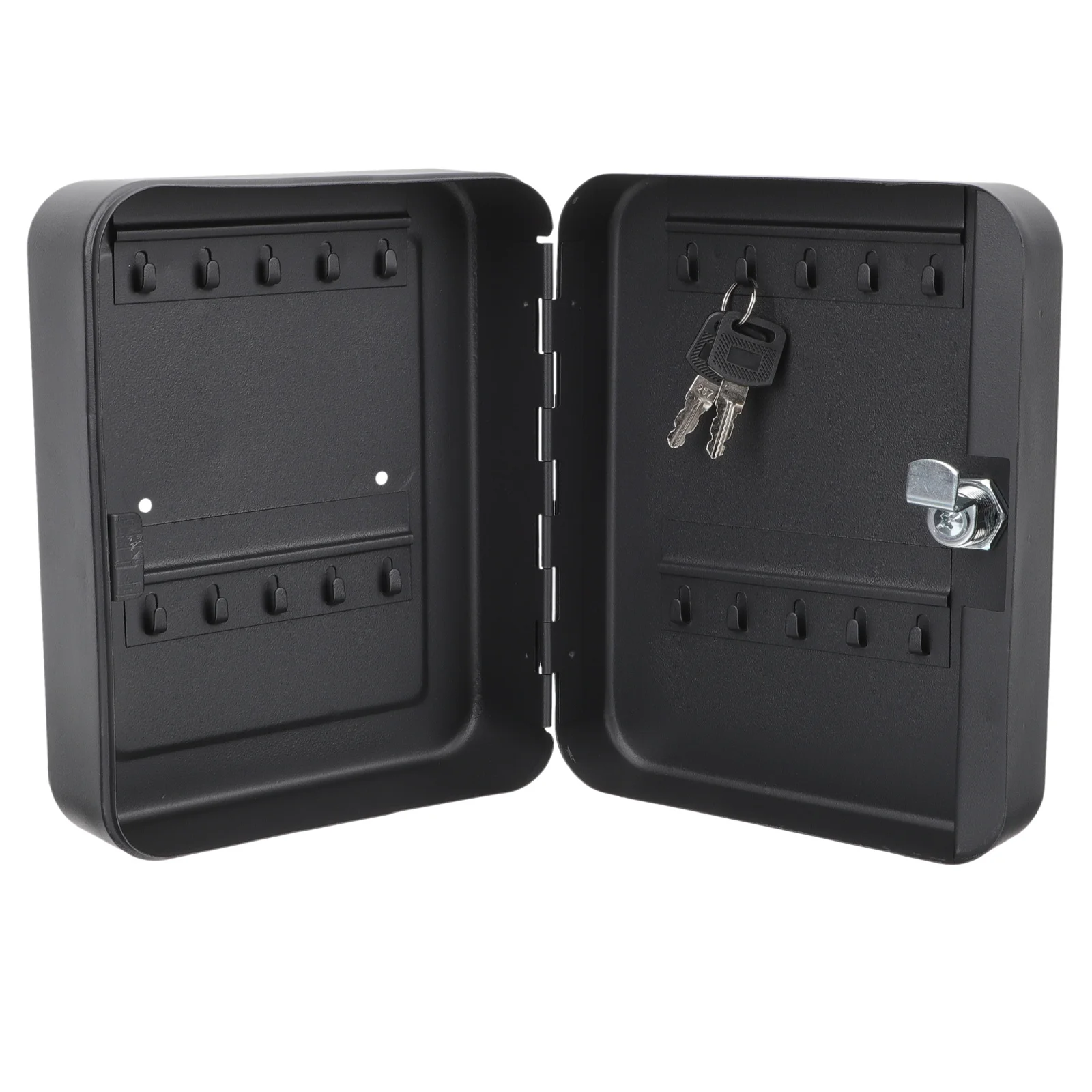 1Set Key Security Cabinet Wear Resistant Wall Mounted Key Lock Box Multi Slot Organizer for Schools