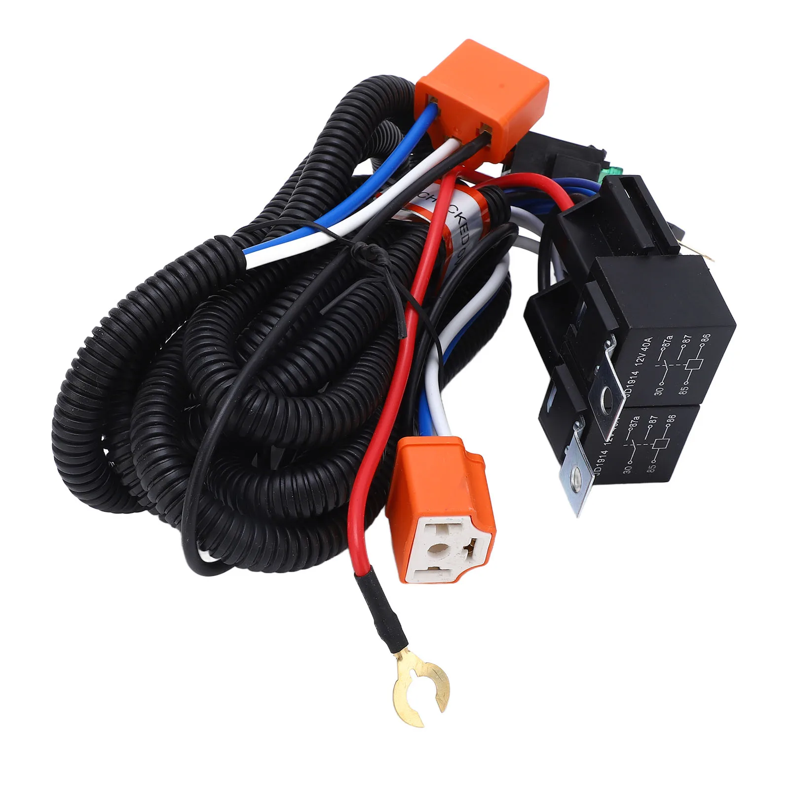 Cablaggio di conversione relè faro flessibile ad alta stabilità H4 Cablaggio relè faro per H6054 H5054 H6054LL 6014 6052 6053