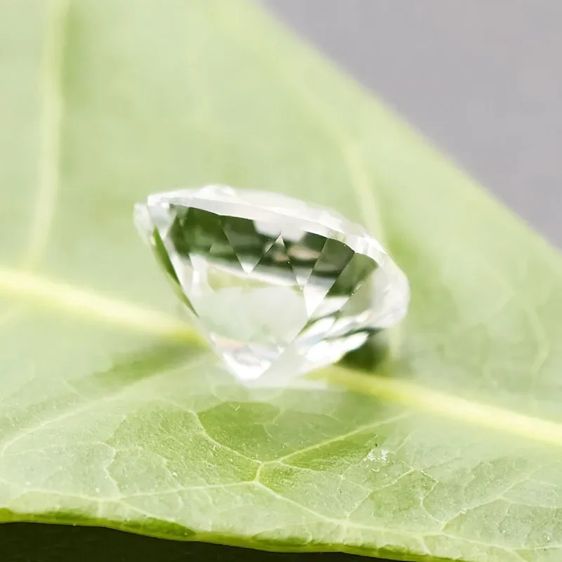 

Super White Sapphire Gemstone Cushion Cut VVS1 Created White Corundum Stones Clear and Virtually for Jewelry Making