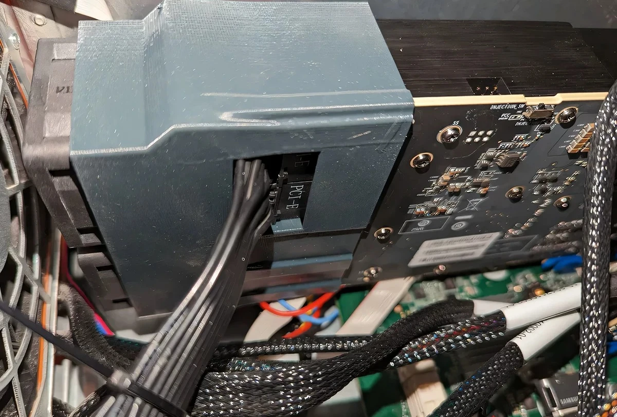 Short‑Dual‑High‑Speed‑Fan‑Kit For AMD Instinct MI100 PCIE Compute GPU