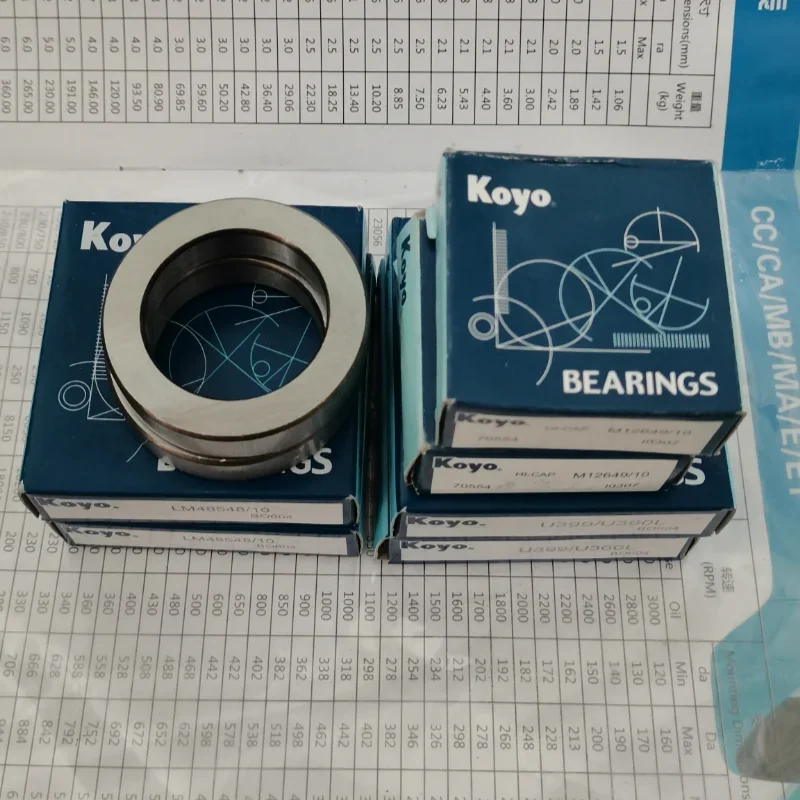 العجلة الأمامية والعجلات الخلفية M3M5V3U399 / U360 LM12649 / 10LM48548 / 10 منتج أصلي أصلي