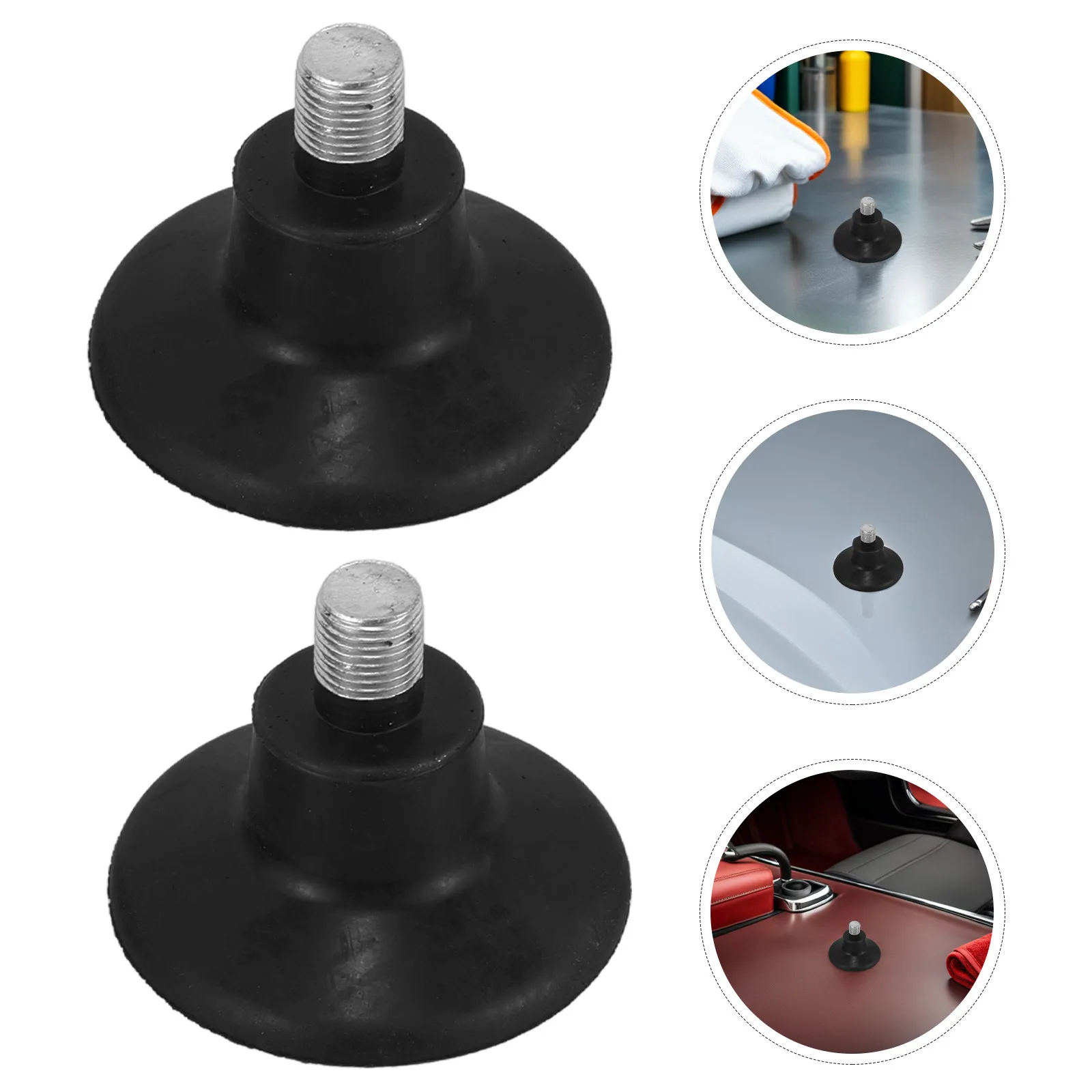2Pcs Car Dent Repairer with Advanced Slide Hammer Puller Technology Portable Dent Fixer for Car Body Doors Hoods Bumpers