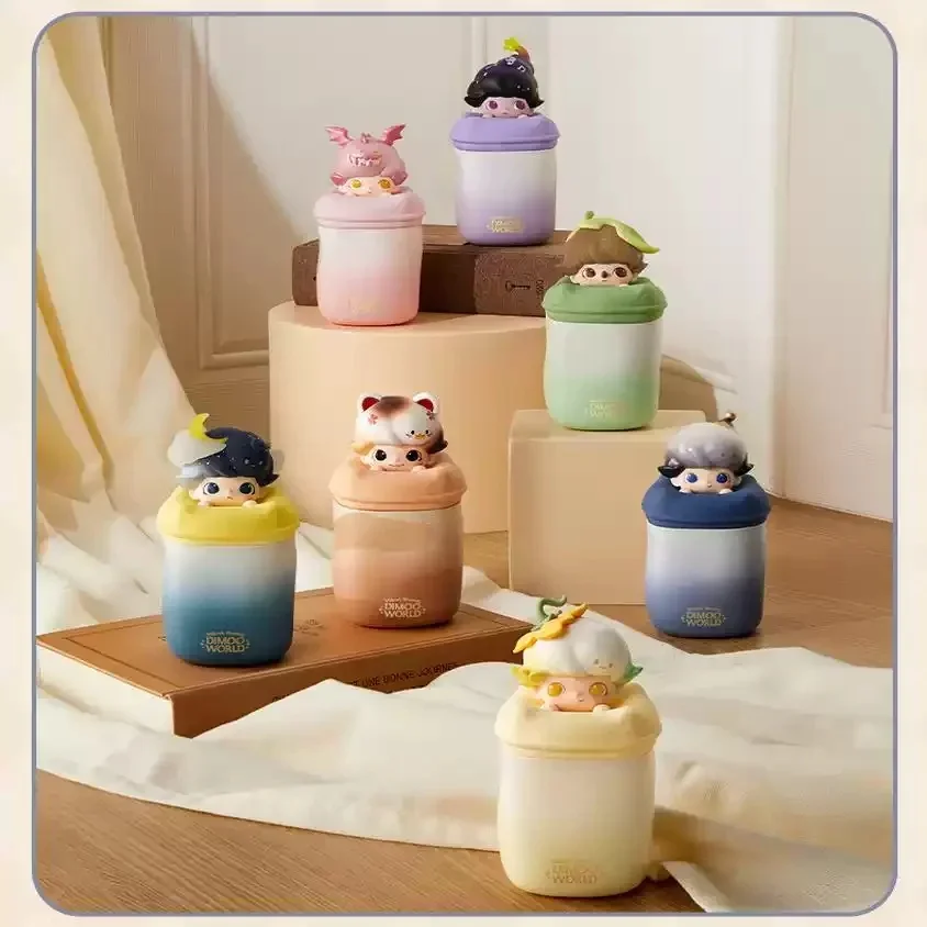 ใหม่ของแท้ Dimoo Dream In Dream Out Series กล่องตาบอดน่ารัก Candle Home Mysterybox ตกแต่งสาว Surprise คริสต์มาสของขวัญ