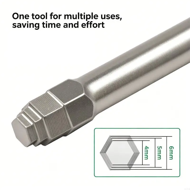

Screwdriver Drill Bit Set Quick Releases Holder Adapter 6Pcs With Ergonomic Handle M4YD