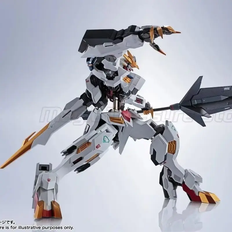 

【MT】BANDAI Metal Robot Damashii Mobile Suit Gundam Iron-Blooded Orphans ASW-G-08 Gundam Barbatos Lupus Rex H15cm Action Mecha