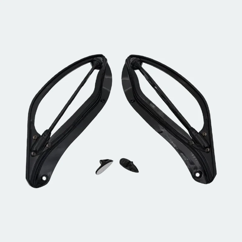 منحرف هواء للدراجة النارية Harley Touring CVO Electra Street Glide Ultra Classic FLHX 1996-2013 جناح جانبي للزجاج الأمامي