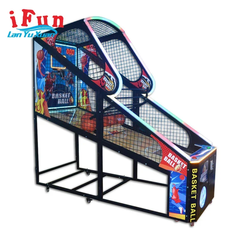 

Ifun Park factory indoor electronic luxury lighting basketball arcade games machine for game center